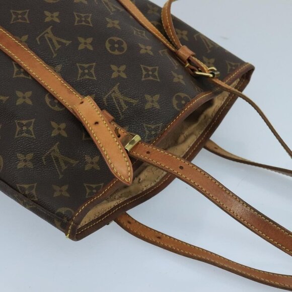 Authentic LOUIS VUITTON Monogram Bucket GM Shoulder Bag M42236 LV - Picture 13 of 16